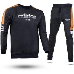 تصویر بلوز و شلوار مردانه Adidas2025_Black مدل 3454 