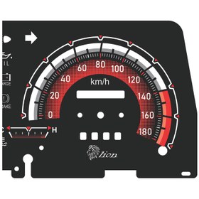 تصویر صفحه کیلومتر لیون کد 01 مناسب برای پراید 