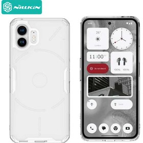 تصویر قاب ژله ای شفاف گوشی ناتینگ فون 2 - Nothing Phone 2 Nothing Phone 2 TPU Transparent Case