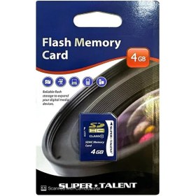 تصویر کارت حافظه سوپر تلنت ظرفیت ۴ گیگابایت کلاس ۱۰ 