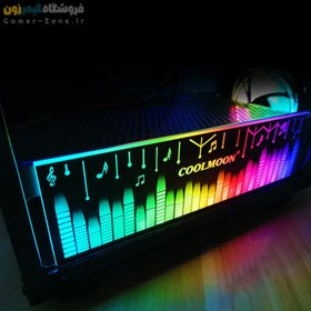 تصویر پنل نورپردازی کیس کول مون مدل Coolmoon ARGB Light Board PC Case Panel 