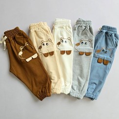 تصویر شلوار اسلش نقلی فانتزی تدی (2561) نوزاد تا 3 سال 