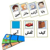 تصویر فلش کارت نگاره ها و تصاویر به همراه راهنما 