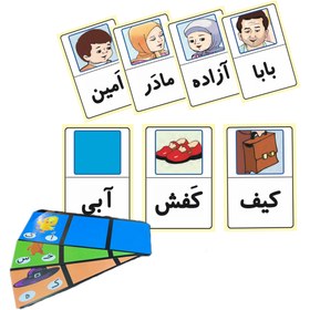 تصویر فلش کارت نگاره ها و تصاویر به همراه راهنما 