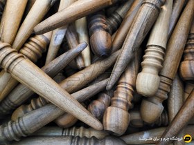 تصویر آرمیتاژ چوبی پرداخت لبه چرم (صیقلی و روکش شده) 