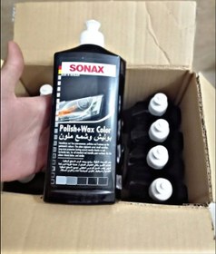 تصویر واکس بدنه خودرو سوناکس مدل BLACK کد 76200 حجم 500 میلی لیتر ا Sonax Polish & Wax Color Black 500ml Sonax Polish & Wax Color Black 500ml