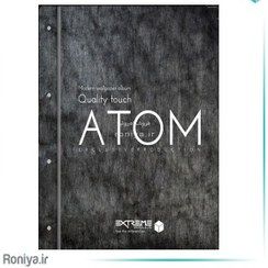 تصویر کاغذ دیواری اتم atom