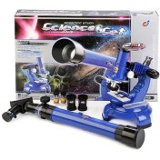 تصویر ست تلسکوپ و میکروسکوپ ۲ عددی 