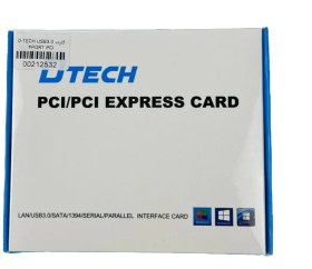 تصویر کارت PCI به USB 3.0 چهار پورت دیتک 