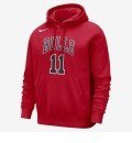 تصویر سویشرت ورزشی مدل DeMar DeRozan Chicago Bulls Club Fleece رنگ قرمز دانشگاه مردانه نایک 