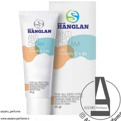 تصویر کرم ضدلک و روشن کننده ویتامین C هانگلن حجم 45گرم Hanglan vitamin C anti-spot and lightening cream, volume 45 grams