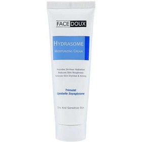 تصویر كرم مرطوب‎ كننده قوی هیدرازوم صورت 50 میلی‎ لیتر فیس دوكس Face Doux Hydrasome Face Moisturizing Cream