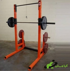 تصویر خرید دستگاه رک اسکات مرکزی باشگاهی مدل kv4660 Kv4660 club center squat rack machine