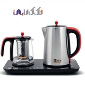 تصویر چای ساز ناسا الکتریک مدل NS514 ظرفیت ۱.۷ لیتر با کتری استیل ضد زنگ 