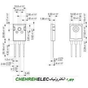 تصویر ترانزیستور ماسفت IRFP240PBF IRFP240PBF MOSFET transistor