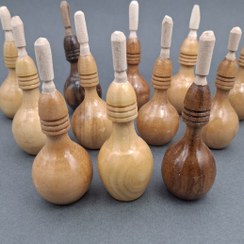 تصویر سرمه دان چوبی کوزه ای اعلا 