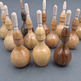 تصویر سرمه دان چوبی کوزه ای اعلا 