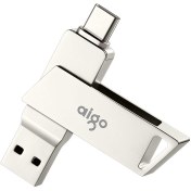 تصویر فلش او تی جی تایپ سی ایگو 32 گیگابایت Aigo U350 USB 3 ا Aigo U350 32GB USB 3 OTG Flash Memory Aigo U350 32GB USB 3 OTG Flash Memory