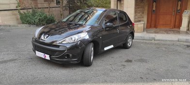 تصویر پژو 207 مدل 1396 ا دنده‌ای دنده‌ای