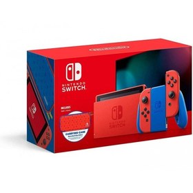 تصویر کنسول بازی نینتندو سوییچ سری جدید - Nintendo Switch Mario Red and Blue Edition 