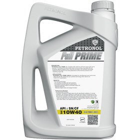 تصویر روغن موتور خودرو پترونول فول پرایم Petronol Full Prime 5W40 Engine Oil Full Synthetic 5L