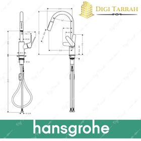 تصویر شیر آشپزخانه فوکوس هانس گروهه 