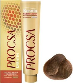 تصویر فندقی پروکسا 7/35 رنگ مو پروکسا فندقی کد 7/35