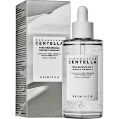 تصویر سرم روشن‌کننده سنتلا Tone Brightening حجم 100 میل Centella SKIN 1004 Centella tone brightening serum, 100 ml volume