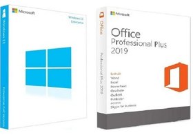 تصویر لایسنس Windows 11 Enterprise + Office 2019 Pro Plus مایکروسافت 