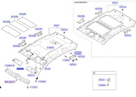 تصویر آفتابگیر جلو راست | Hyundai/KIA Genuine Parts – MOBIS | اپتیما TF مدل 2011 تا 2015 