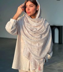 تصویر شال نخی شاین دار(وارداتی) BARAN