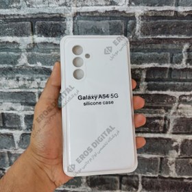 تصویر کاور سیلیکونی محافظ لنزدار مناسب برای گوشی سامسونگ Galaxy A54 Silicone Case For Samsung Galaxy A54