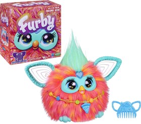 تصویر عروسک رباتیک فربی مدل Hasbro - Furby - Coral interactive toy_اسباب بازی 