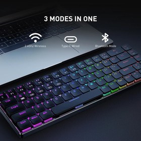 تصویر کیبورد گیمینگ اونیکوما مدلG29 Onikuma G29 gaming keyboard