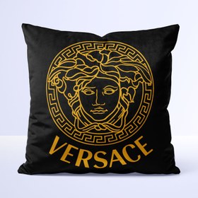 تصویر کوسن طرح ورساچه - کد 40107 زمان آماده سازی یک هفته کاری