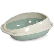 تصویر ظرف خاک گربه کویلا لبه دار 