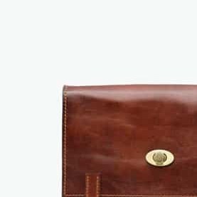 تصویر کیف دوشی چرم پیتا 