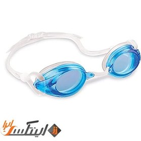 تصویر عینک شنا آبی رنگ بزرگ اینتکس ا intex 55684 intex 55684