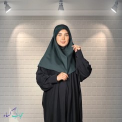 تصویر مقنعه ابردوزی 