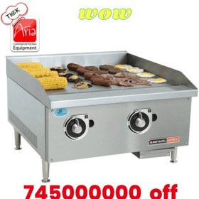 تصویر گریل تخت گازی انویل ۶۰ سانتی‌متری ترموستات‌دار 