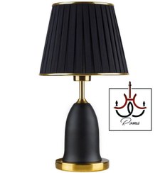 تصویر آباژور اتاق خواب فلوریا مشکی کد 325 