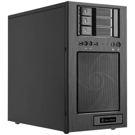 تصویر ذخیره ساز تحت شبکه سیلوراستون مدل CS330B SILVERSTONE SST-CS330B NAS STORAGE