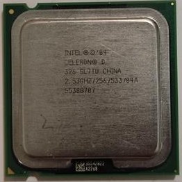 تصویر CPU INTEL CELERON D 326 