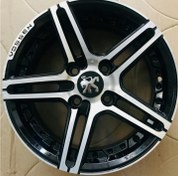 تصویر رینگ اسپرت سایز ۱۴ (۱۰۸×۴) رختراش مشکی ۰۵۲ ووسن اروند Sport wheel size 14"(4×108) MB Vossen 052 Arvand