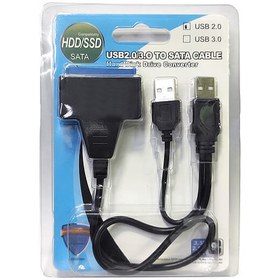 تصویر مبدل USB 2.0 به SATA 2.0 کد 101 USB 2.0 To SATA2.0 101