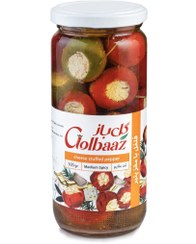 تصویر گل باز ترشی فلفل یامغز پنیر460گ 