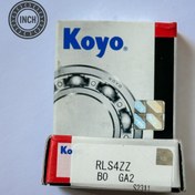 تصویر بلبرینگ اینچی RLS 4 ZZ برند KOYO ژاپن سایز 9.525*33.338*12.7 