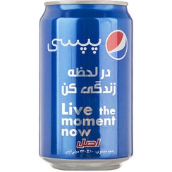 تصویر نوشابه گاز دار با طعم کولا پپسی - 330 میلی لیتر-پک24عددی 