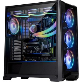 تصویر کامپیوتر گیمینگ ، طراحی و ادیت ، Core i7-13700 ، رم 32 DDR5 ، گرافیک 16 RTX 4070 ، هارد 5 HDD 