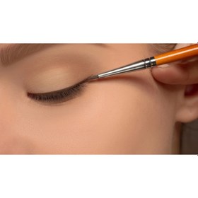 تصویر خط چشم سنگی آکوا (خط چشم جامد) به همراه قلم مخصوص خط چشم - قهوه ای(شماره 072) / قلم ۰۰ ا KRYOLAN AQUA COLOR KRYOLAN AQUA COLOR